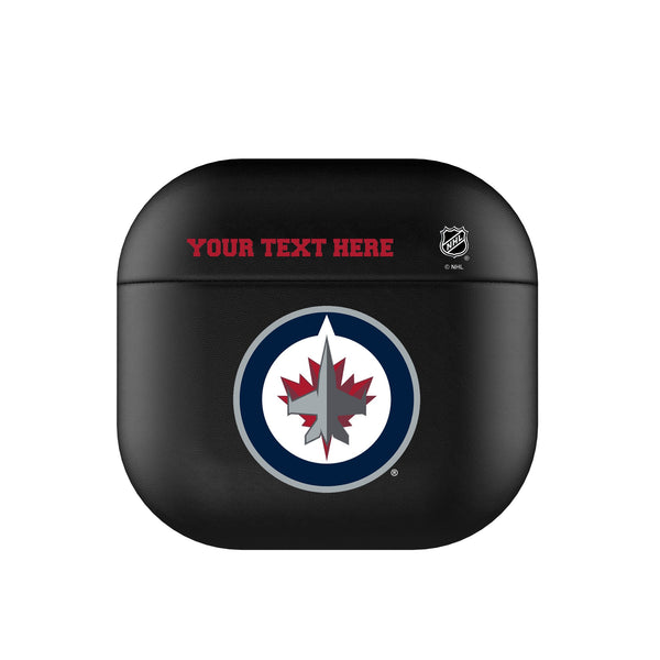 Winnipeg Jets Personalized Insignia AirPods AirPod Case Cover