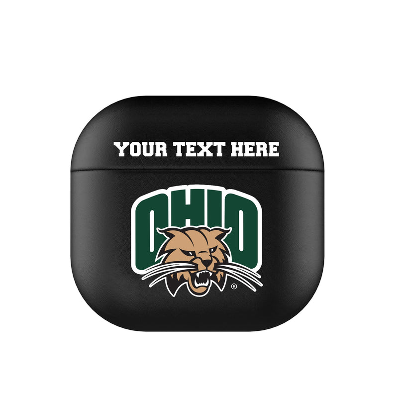 Ohio University Bobcats Personalized Insignia AirPods AirPod Case Cover