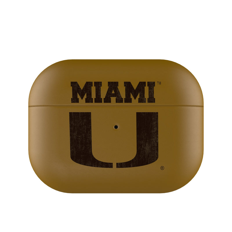Miami Hurricanes Burn AirPods AirPod Case Cover