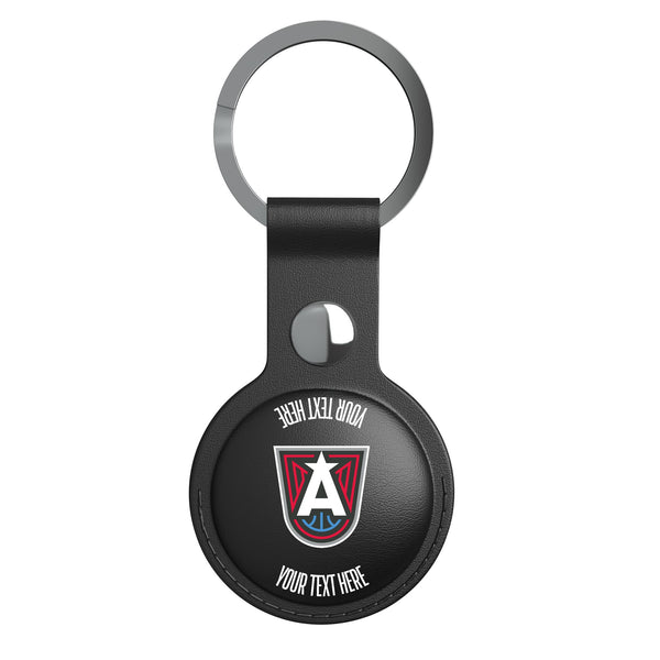 Atlanta Dream Personalized Insignia AirTag Black Airtag Holder