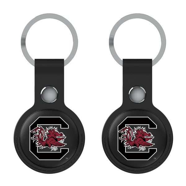 University of South Carolina Gamecocks Insignia AirTag Black Airtag Holder 2-Pack