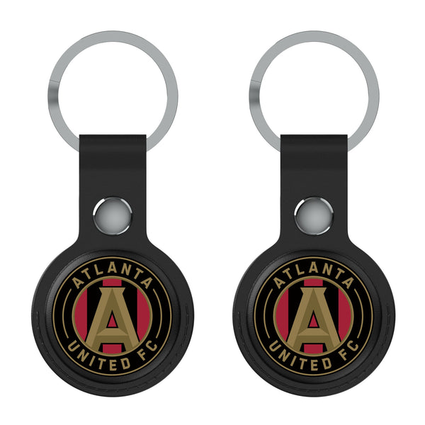 Atlanta United FC  Insignia AirTag Black Airtag Holder 2-Pack