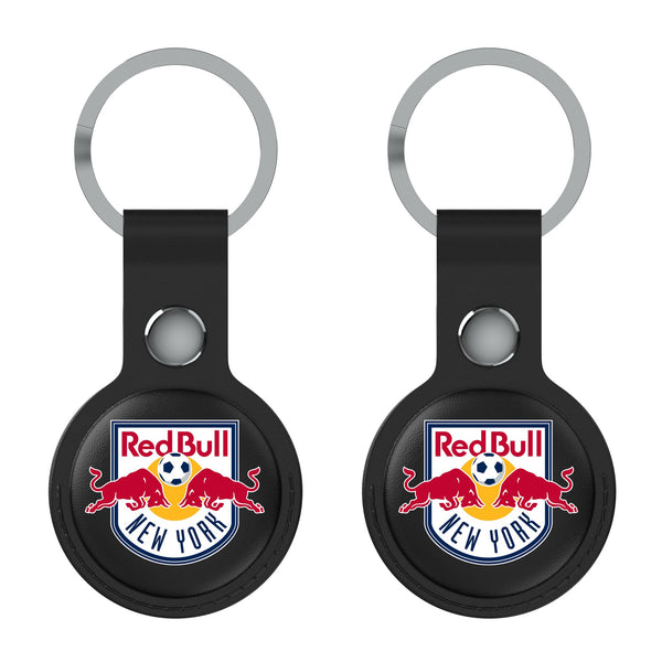 New York Red Bulls  Insignia AirTag Black Airtag Holder 2-Pack