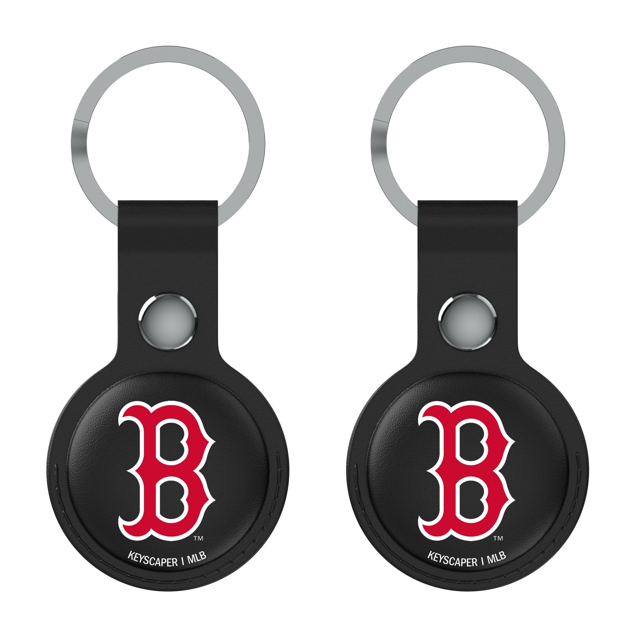 Boston Red Sox Insignia AirTag Black Airtag Holder 2-Pack