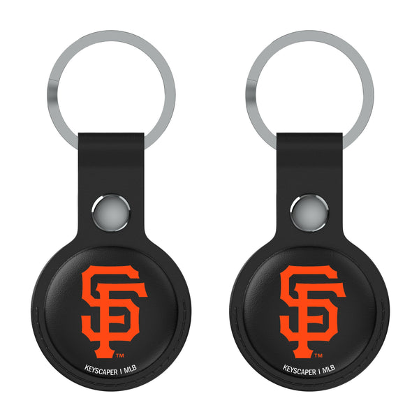 San Francisco Giants Insignia AirTag Black Airtag Holder 2-Pack