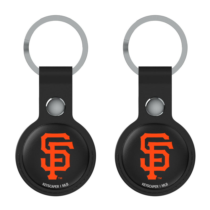 San Francisco Giants Insignia AirTag Black Airtag Holder 2-Pack