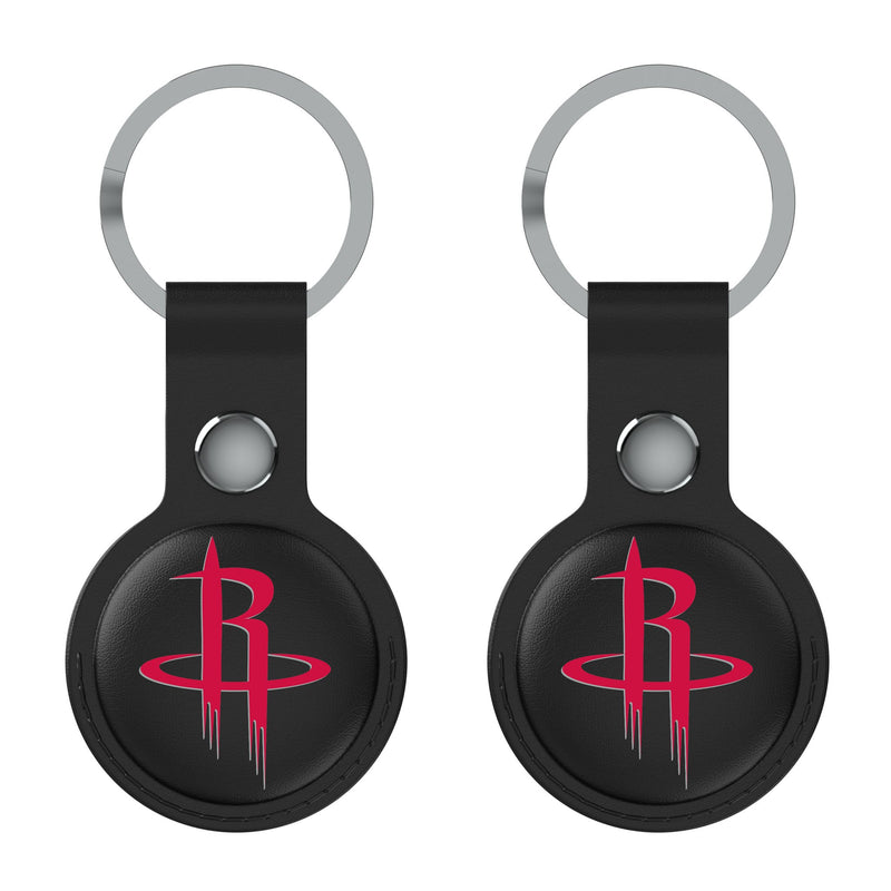 Houston Rockets Insignia AirTag Black Airtag Holder 2-Pack