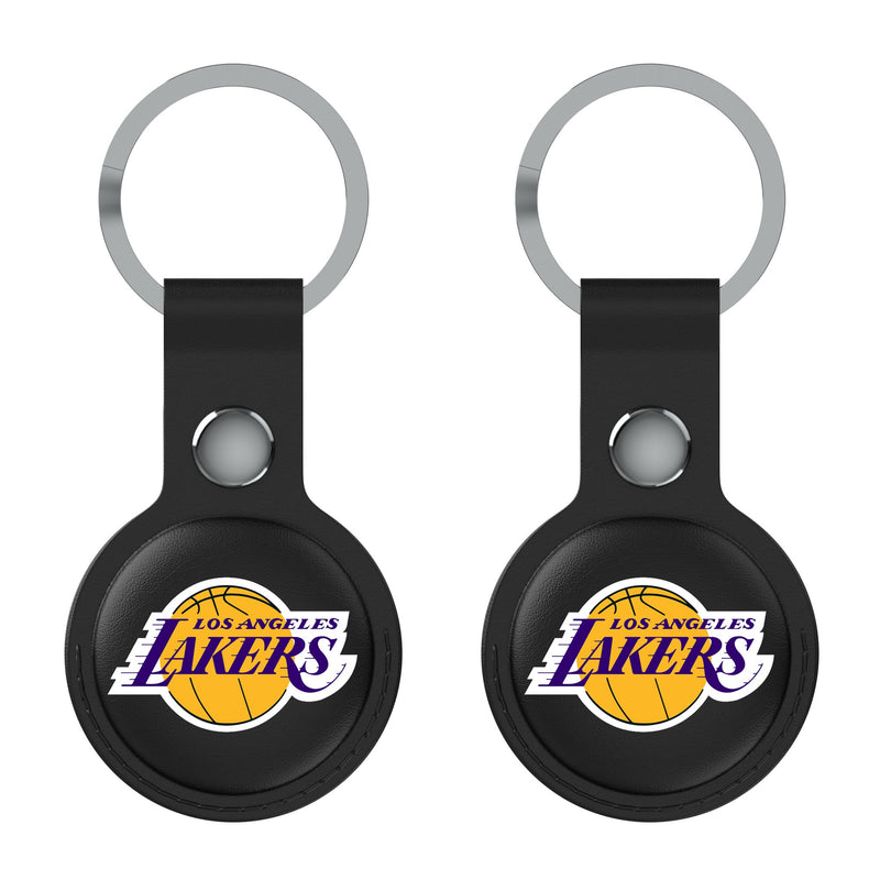 Los Angeles Lakers Insignia AirTag Black Airtag Holder 2-Pack