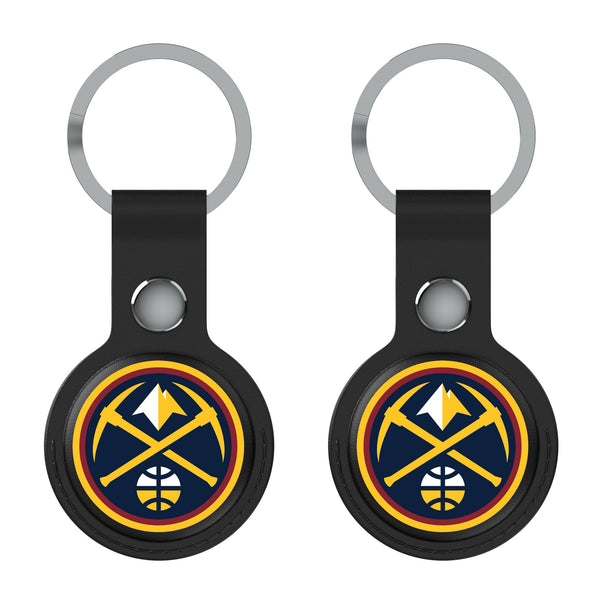 Denver Nuggets Insignia AirTag Black Airtag Holder 2-Pack