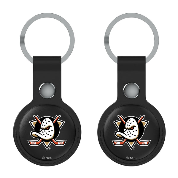 Anaheim Ducks Insignia AirTag Black Airtag Holder 2-Pack