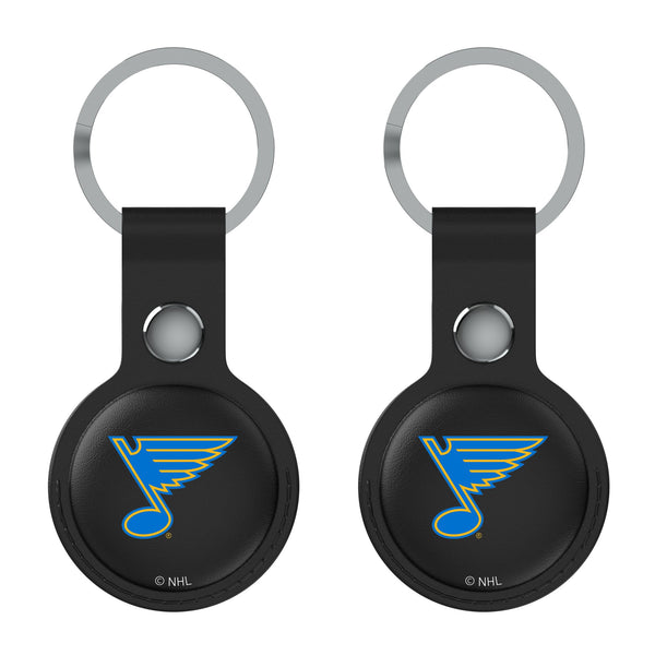 St. Louis Blues Insignia AirTag Black Airtag Holder 2-Pack