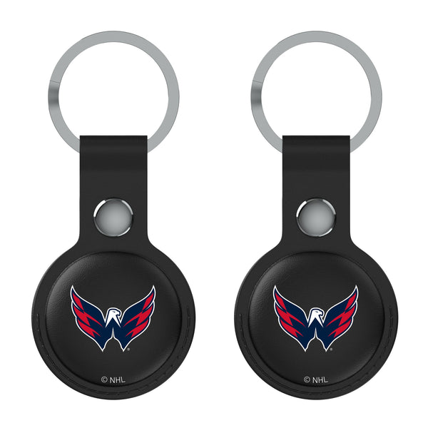 Washington Capitals Insignia AirTag Black Airtag Holder 2-Pack