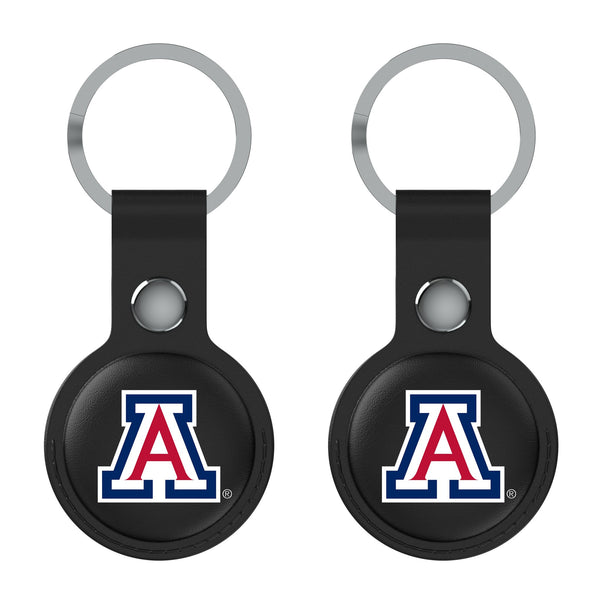 University of Arizona Wildcats Insignia AirTag Black Airtag Holder 2-Pack