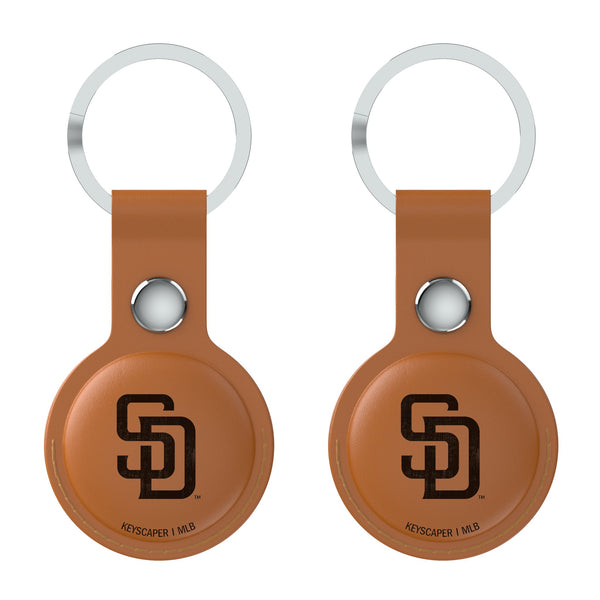 San Diego Padres Burn AirTag Brown Airtag Holder 2-Pack