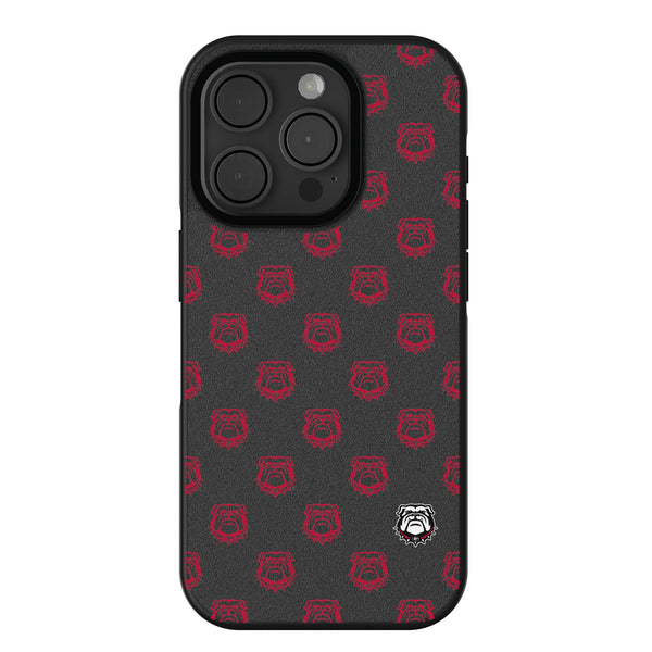 University of Georgia Bulldogs Uga Fashion Pattern iPhone Bump Phone Case for Apple iPhone