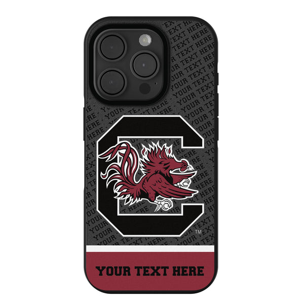 University of South Carolina Gamecocks Personalized EndZone Plus iPhone Bump Phone Case for Apple iPhone
