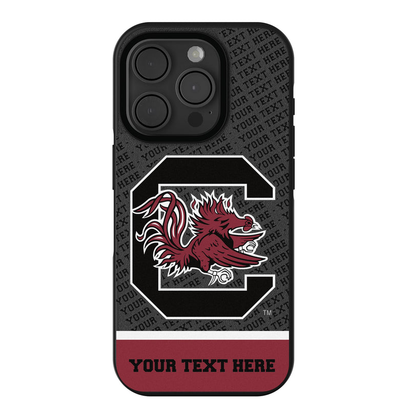 University of South Carolina Gamecocks Personalized EndZone Plus iPhone Bump Phone Case for Apple iPhone