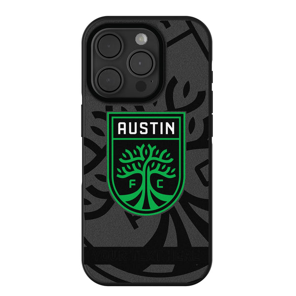 Austin FC Personalized Tilt iPhone Bump Phone Case for Apple iPhone