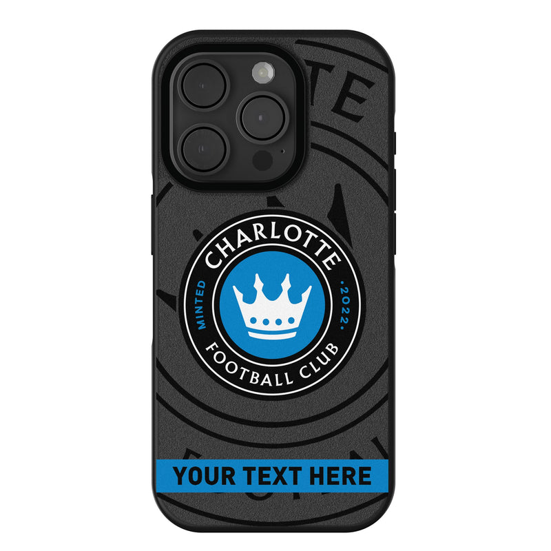 Charlotte FC Personalized Tilt iPhone Bump Phone Case for Apple iPhone