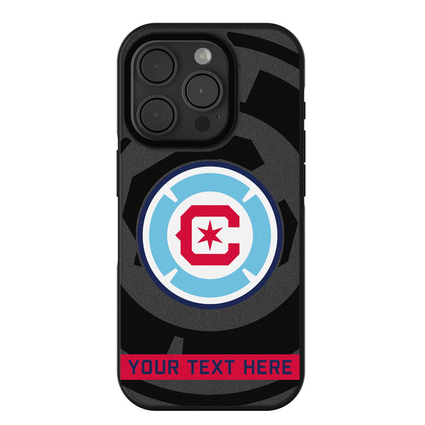 Chicago Fire Personalized Tilt iPhone Bump Phone Case for Apple iPhone