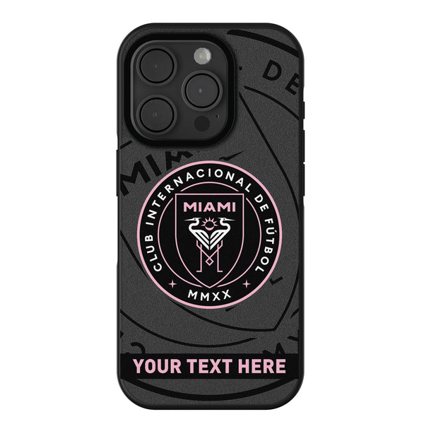 Inter Miami CF Personalized Tilt iPhone Bump Phone Case for Apple iPhone