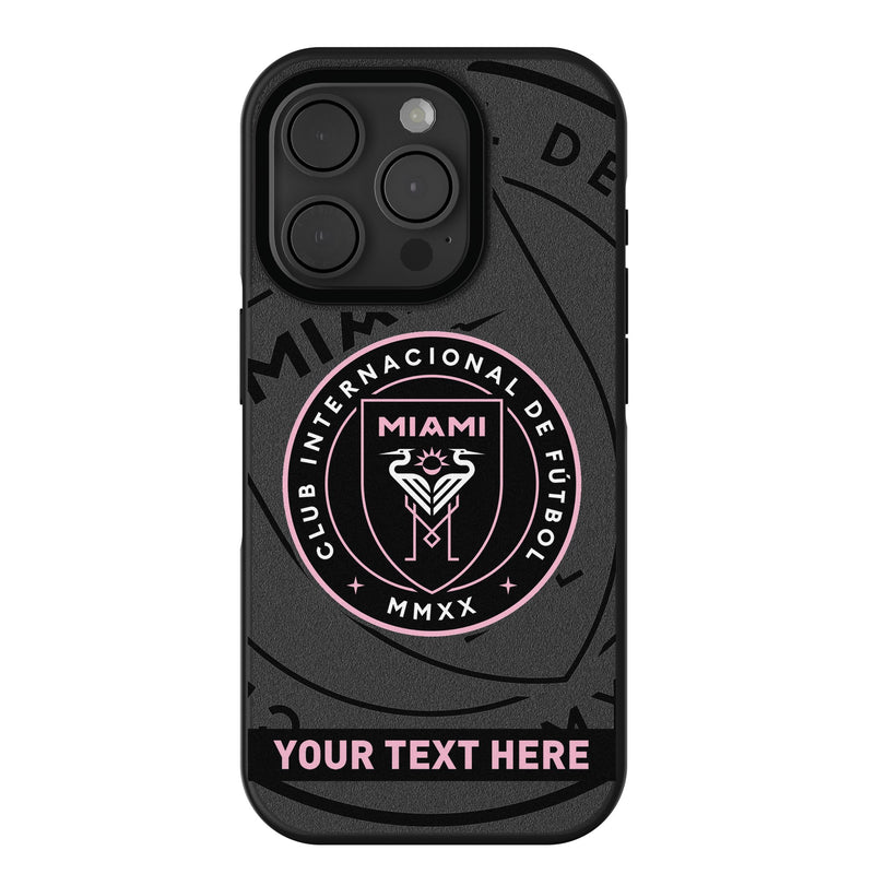 Inter Miami CF Personalized Tilt iPhone Bump Phone Case for Apple iPhone