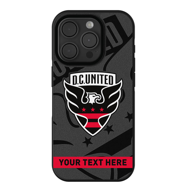 DC United Personalized Tilt iPhone Bump Phone Case for Apple iPhone