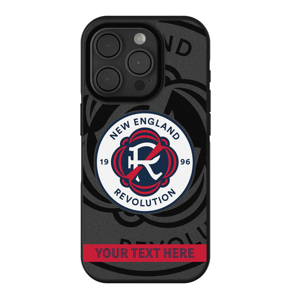 New England Revolution Personalized Tilt iPhone Bump Phone Case for Apple iPhone