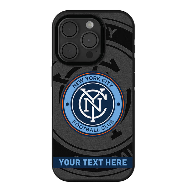 New York City FC Personalized Tilt iPhone Bump Phone Case for Apple iPhone
