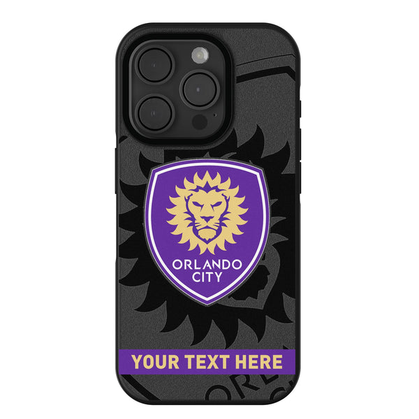 Orlando City Soccer Club Personalized Tilt iPhone Bump Phone Case for Apple iPhone