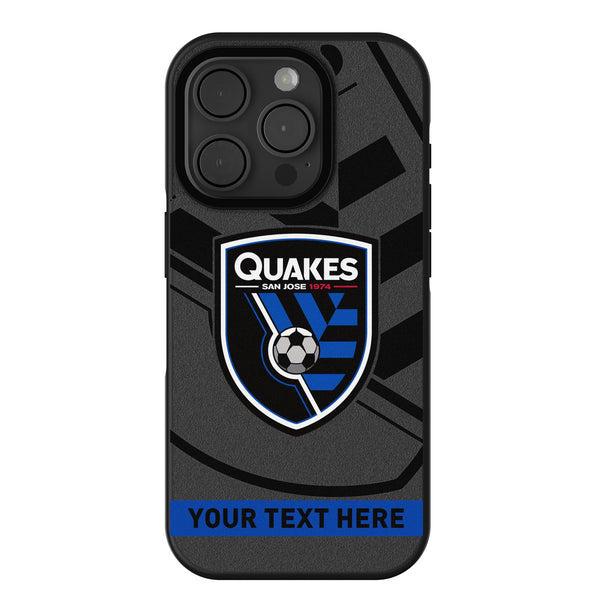 San Jose Earthquakes Personalized Tilt iPhone Bump Phone Case for Apple iPhone