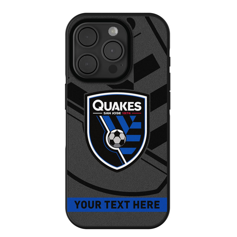 San Jose Earthquakes Personalized Tilt iPhone Bump Phone Case for Apple iPhone