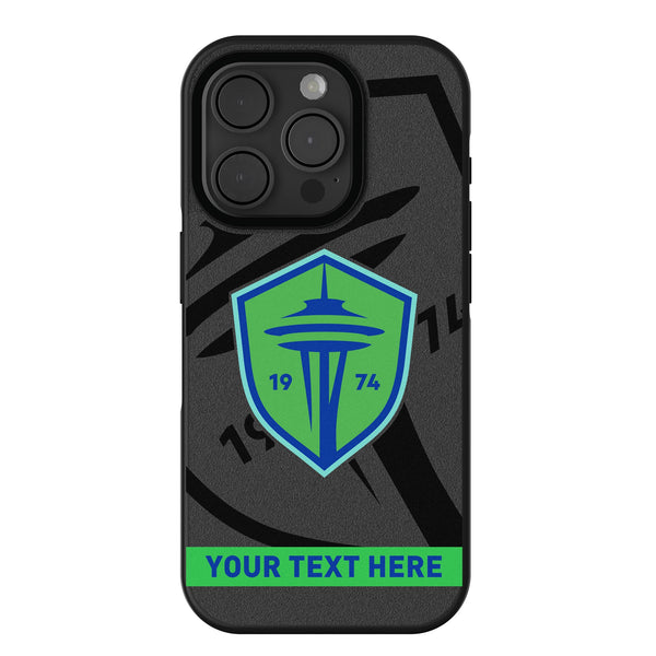 Seattle Sounders FC Personalized Tilt iPhone Bump Phone Case for Apple iPhone