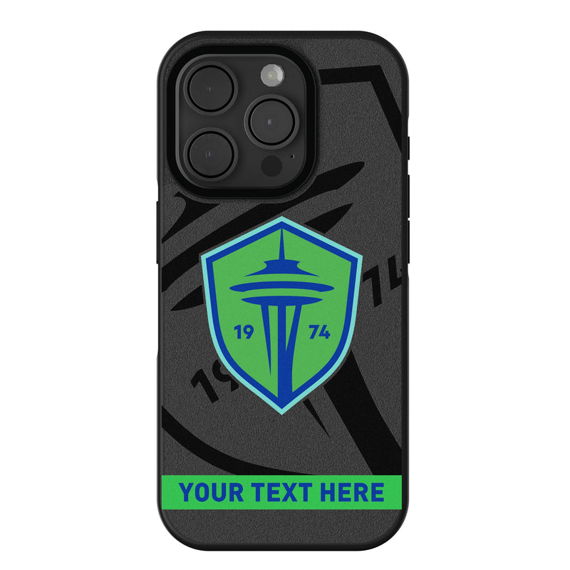 Seattle Sounders FC Personalized Tilt iPhone Bump Phone Case for Apple iPhone