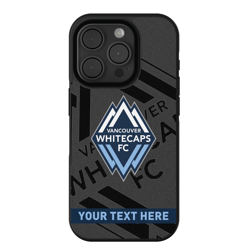 Vancouver Whitecaps Personalized Tilt iPhone Bump Phone Case for Apple iPhone