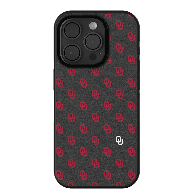 University of Oklahoma Sooners Fashion Pattern iPhone Bump Phone Case for Apple iPhone