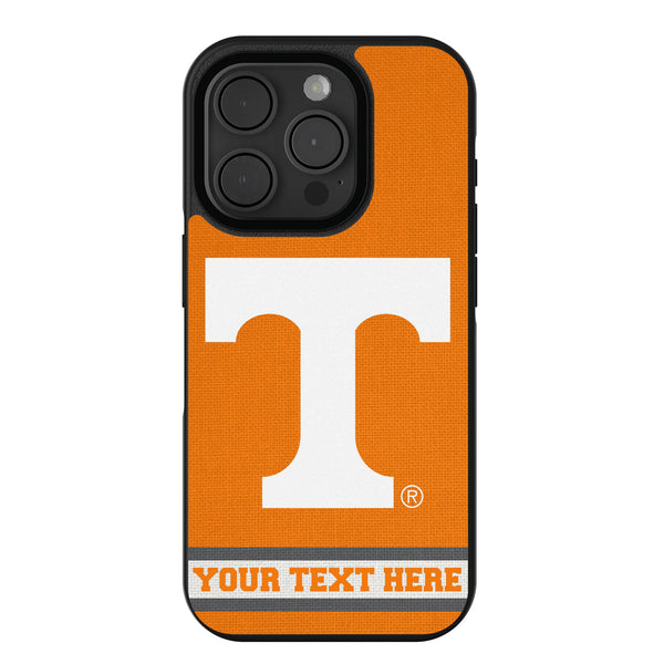 University of Tennessee Volunteers Personalized Stripe iPhone Bump Phone Case for Apple iPhone