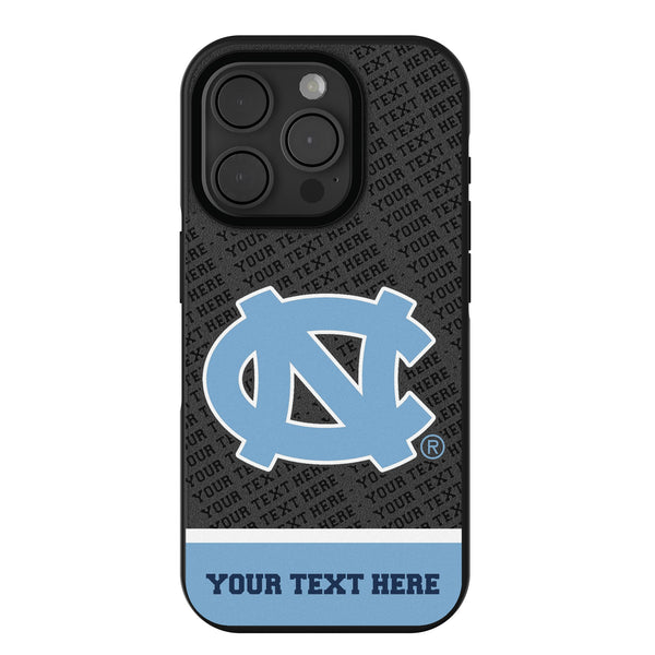 University of North Carolina Tar Heels Personalized EndZone Plus iPhone Bump Phone Case for Apple iPhone