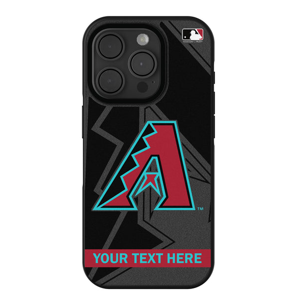 Arizona Diamondbacks Personalized Tilt iPhone Bump Phone Case for Apple iPhone
