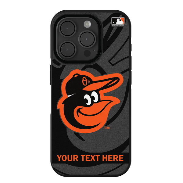 Baltimore Orioles Personalized Tilt iPhone Bump Phone Case for Apple iPhone