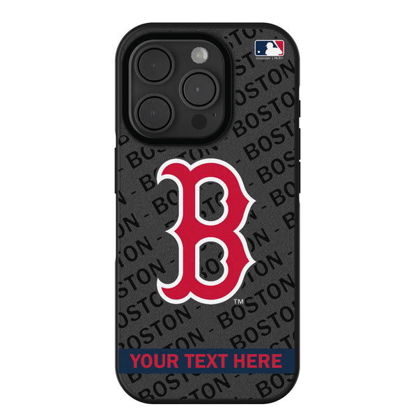 Boston Red Sox Personalized Tilt iPhone Bump Phone Case for Apple iPhone