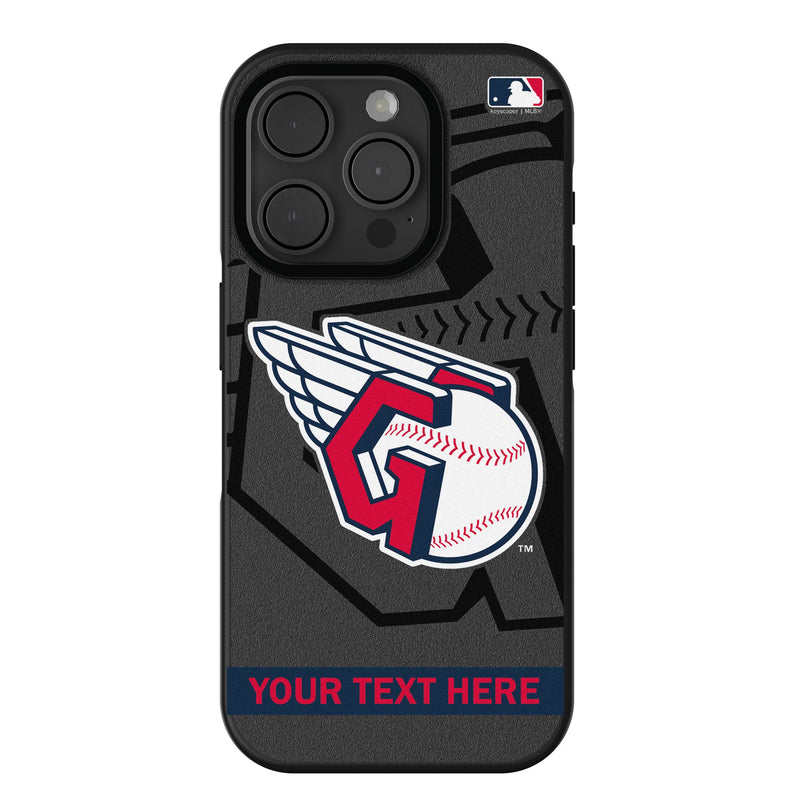 Cleveland Guardians Personalized Tilt iPhone Bump Phone Case for Apple iPhone