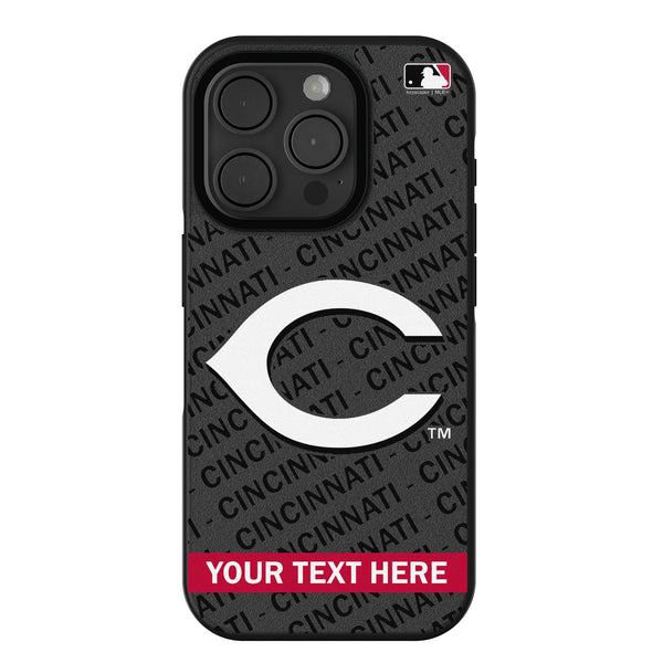 Cincinnati Reds Personalized Tilt iPhone Bump Phone Case for Apple iPhone
