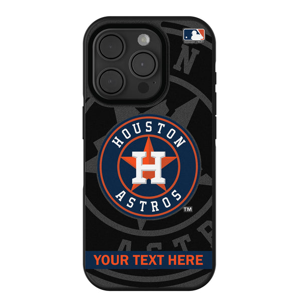 Houston Astros Personalized Tilt iPhone Bump Phone Case for Apple iPhone