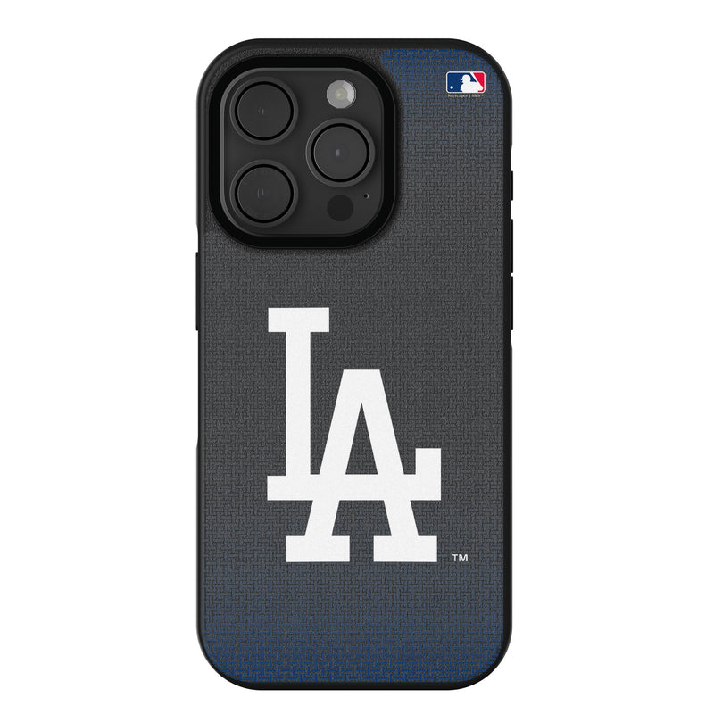 LA Dodgers Linen iPhone Bump Phone Case for Apple iPhone