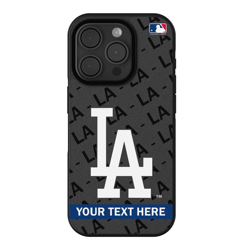 LA Dodgers Personalized Tilt iPhone Bump Phone Case for Apple iPhone