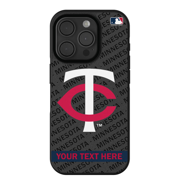 Minnesota Twins Personalized Tilt iPhone Bump Phone Case for Apple iPhone