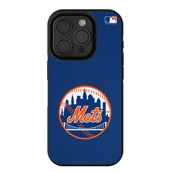 New York Mets Solid iPhone Bump Phone Case for Apple iPhone