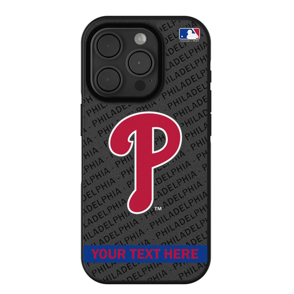 Philadelphia Phillies Personalized Tilt iPhone Bump Phone Case for Apple iPhone