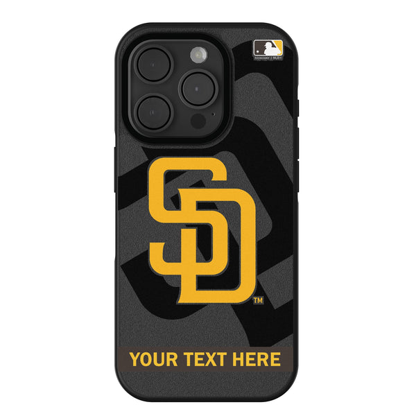 San Diego Padres Personalized Tilt iPhone Bump Phone Case for Apple iPhone